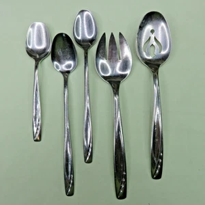 International Lawncrest Lote de 5 2 Té Helado 1 Cucharadita Carne Perforada para Servir - Imagen 1 de 9