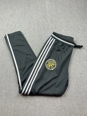 Pantalones Adidas Columbus Crew SC Para Hombre Medianos Climacool MLS Tobillo Cremallera Fútbol Gris Foto 1 de 4