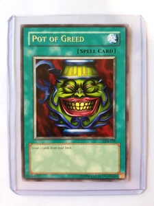 Topf Der Gier LOB-119 Rare YU-GI-OH Karte Englisch EX - Bild 1 von 1