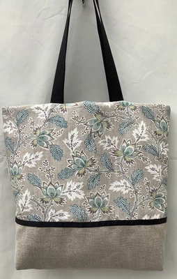 Shoulder Shopping bag Sanderson Dallimore Fabric Lined Handmade in Cheshire - Image 1 of 4