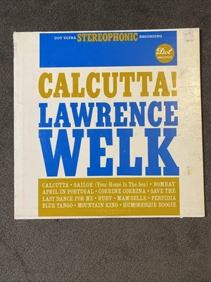 Lawrence Welk Calcutta Bombay Blue Tango Sailor LP Vinyl Record Album  - Image 1 of 4