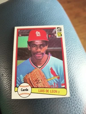 LUIS DELEON 1982 DONRUSS #588 FREE SHIPPING - Image 1 of 2
