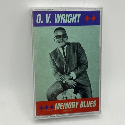 O.V. Wright – Memory Blues Cassette 1990 MCA Special Products SOUL SEALED NOS - Image 1 of 4