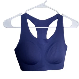 Soma Bra Women's Small Racerback Solid Padded Bliss Breathe Sports Bra - Picture 1 of 7