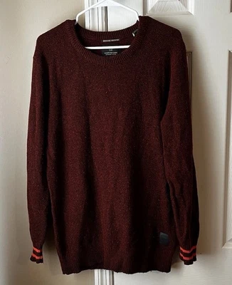 Suéter Pullover Scotch & Soda Amsterdam Para Hombre Mezcla Lana XL Moteado Cuello Redondo Foto 1 de 4