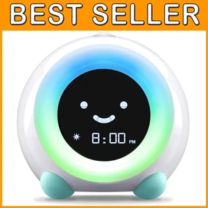 Children's Sleep Trainer & Night Light - Mella Alarm Clock - Picture 1 of 9