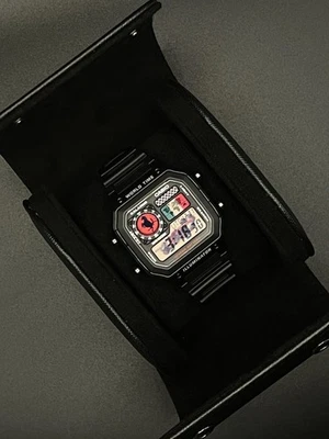 "Tifosi" | 🇮🇹🏎️🏁 | Custom Ferarri Formula 1 CASIO AE-1200WHD | Royale | MOD Foto 1 de 4