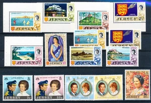 LS55185 Jersey royalty views landscapes fine lot MNH - Picture 1 of 1