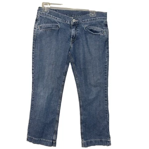 Lucky Brand Women's Jeans Size 27 Vintage Denim Malibu Cropped 100% Cotton - Picture 1 of 3