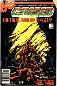 Quiosco Crisis on Infinite Earths #8 Death of Barry Allen DC Comics 1985 (FN) - Imagen 1 de 2