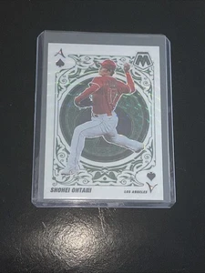 Shohei Ohtani ACES GREEN MOSAIC PRIZM CARD SSP 2022 Mosaic SHOHEI OHTANI Aces SP - Picture 1 of 4