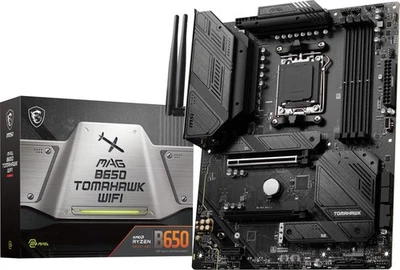 MAG B650 Tomahawk WiFi Computer Gaming Motherboard (AM5, ATX, DDR5, PCIe 4.0,... - Image 1 of 4