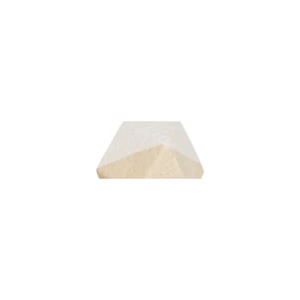 Perlen aus Holz Diamant, 4pces1, 5cm, 8pces1cm, 12pces, Weiß - Bild 1 von 2
