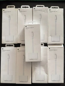 Authentique Apple - Adaptateur Lightning vers Digital A/V (HDMI) Blanc NEUF boîte ouverte !!! - Photo 1/1
