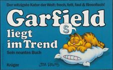Garfield 9. Buch: Garfield liegt im Trend (Krüger, 1. Auflage 1988) Z 1-