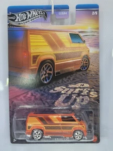 2025 Hot Wheels Silver Series Surf’s Up Custom ‘77 Dodge Van Custom REAL RIDERS - Picture 1 of 12