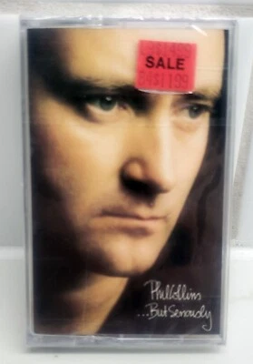 Phil Collins – But Seriously Cassette - Sealed (US 1989 Atlantic) - Image 1 of 4