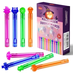 32Pcs Halloween Bubble Wands Mini Bubbles Party Favors for Kids Halloween Par... - Picture 1 of 7