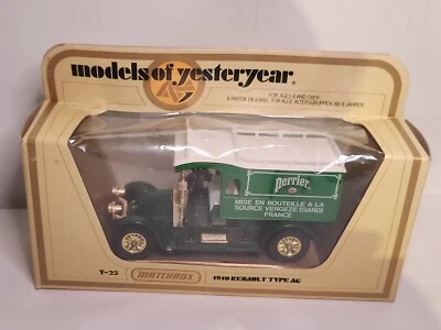 1910 Renault Type AG Perrier Water Van Models Of Yesteryear Y-25 Old stock - Image 1 of 4