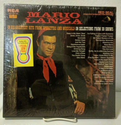 Mario Lanza Hits From Operettas And Musical, RCA Red seal VCS-6192(e), SEALED - Image 1 of 2
