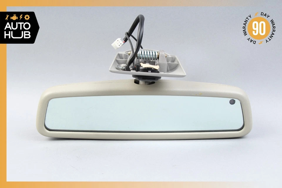 Espelho retrovisor interno 01-09 Mercedes W209 CLK500 C320 2038101417 FABRICANTE DE EQUIPAMENTO ORIGINAL - Imagem 1 de 4