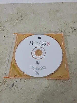 Apple Mac OS 8 Install CD Version 8.0 1998 Apple Computers - Image 1 of 3