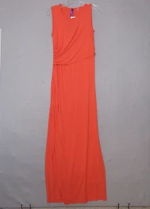 Seraphine Dress Women 6 Orange Lexington Maxi Ruche Maternity Nursing READ NWT - Picture 1 of 20