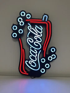 Letrero LED animado de burbujas de botella de Coca Cola producto original - Imagen 1 de 8