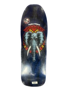 Mike Vallly skateboard blu scuro elefante Powell Peralta Bones brigata ristampa - Foto 1 di 2