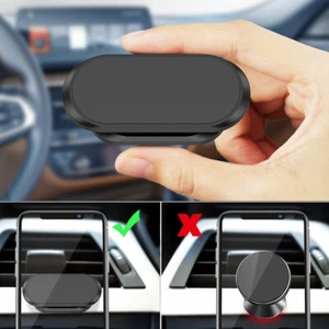 Black Magnetic Car Dashboard Mount Phone Holder Stand For Cell Phone Universal - Picture 1 of 12