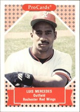 1991-92 ProCards Tomorrow's Heroes #2 Luis Mercedes