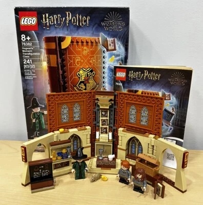 LEGO Harry Potter Hogwarts Moment Transfiguration Class 76382 Book 100% Complete - Image 1 of 4