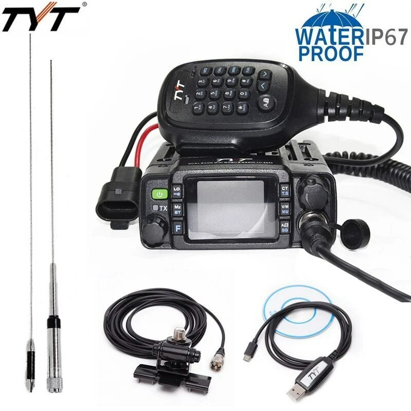 TYT TH-8600 IP67 Waterproof Dual Band 136-174MHz/400-480MHz 25W Car Mobile Radio - Image 1 of 4
