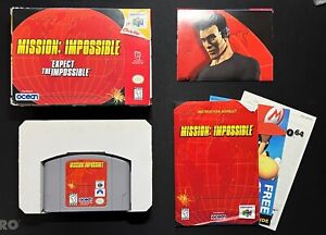 Mission: Impossible Nintendo 64 N64 - Complete Cib