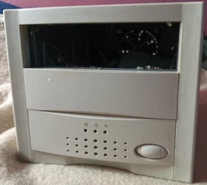 2xBay External 5.25 SCSI Enclosure Case+Fans+200W AT PSU BEIGE Vedi - Imagen 1 de 9