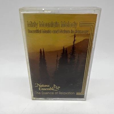 Misty Mountain Melody Cassette Tape Nature's Ensemble Relaxtion Music 1993 - Image 1 of 4
