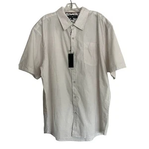 Beverly Hills Polo Club Shirt Men’s Size 2X Button Down White W/Dots NWT - Picture 1 of 5