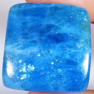 51.70 CT Untreated Natural APATITE Cushion Cabochon 25x25x5 mm Gemstone RR230-47 - Picture 1 of 3