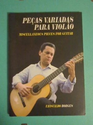 Erisvaldo Borges Pecas Variadas For Classical Guitar Rare Vintage Sheet Music - Image 1 of 4