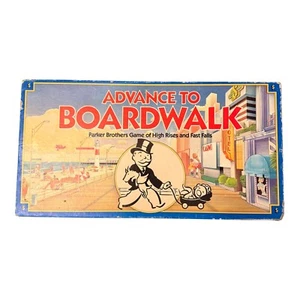 Monopoly Advance to Boardwalk Board Game Parker Brothers Vintage 1985 - Picture 1 of 10