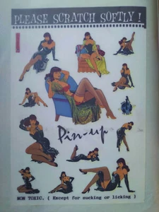 BERTHET - Décalcomanies PIN-UP - Picture 1 of 1