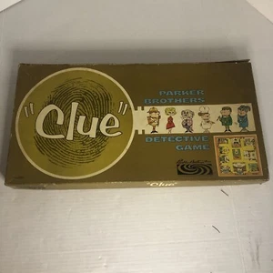 Vintage 1963 CLUE Board Game Parker Brothers - Complete In Box. READ - Picture 1 of 9