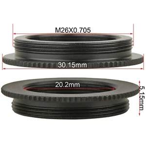 RMS to M26 Microscope objective Adapter Ring M20 to M26 Adapter Interface - Picture 1 of 7