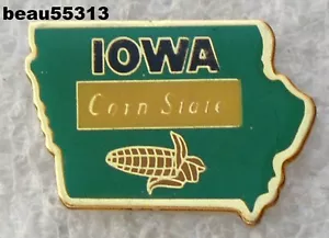 ⭐IOWA STATE USA GREAT FOR HARLEY VEST JACKET HAT TRAVEL PIN - Picture 1 of 1