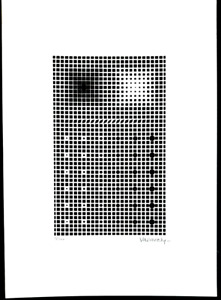 Reprodukcja Litografia Vasarely- 50 cm x35 cm -Edycja limitowana nr 111/500