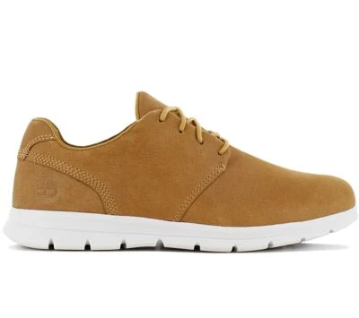 TIMBERLAND Graydon Oxford - Men's Half Shoes Leather Wheat TB0A411H-231 Sneakers - Image 1 of 4