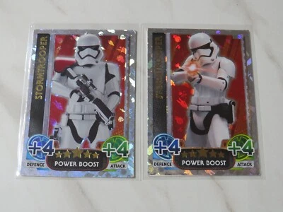 Star Wars Topps Force Attax Rarer Hologram Trading Cards Stormtroopers A2 💥💥💥 - Image 1 of 3