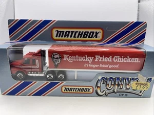 Matchbox Convoy Scania Box Truck KFC Kentucky Fried Chicken Boxed 155mm CY-16 e - Picture 1 of 2