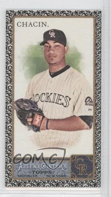 2011 Topps Allen & Ginter's Mini Black Border Jhoulys Chacin #4 - Image 1 of 2
