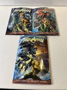 DC Comics: Die neue 52! Aquaman Lot Set - Bände 1, 2, 3 - Bild 1 von 10